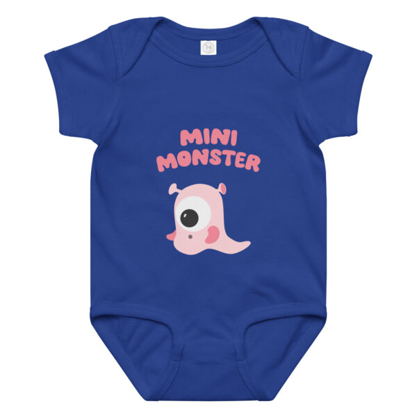 Mini Blurb blue bodysuit
