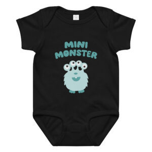 Mini Moofo black bodysuit
