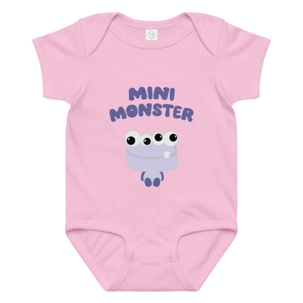 Mini Munchli pink bodysuit