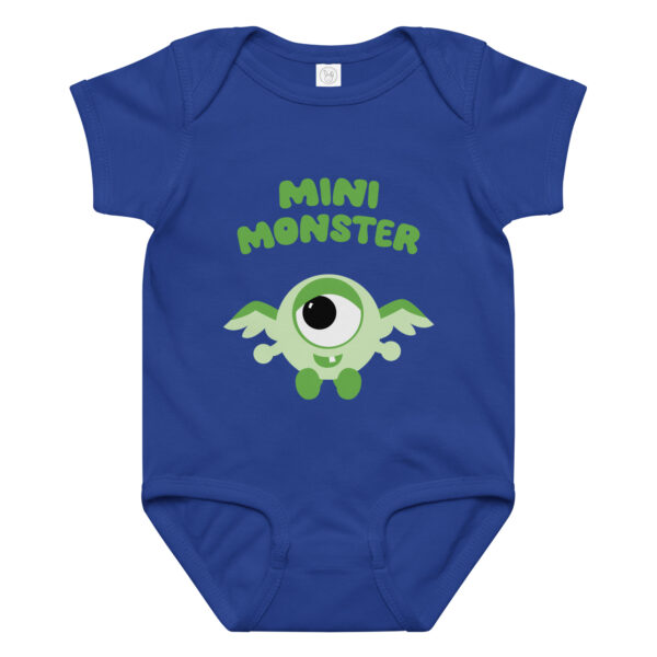 Mini Snuggle blue bodysuit