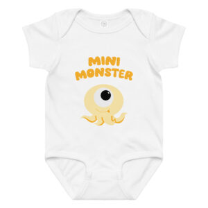 Mini Giggly white bodysuit