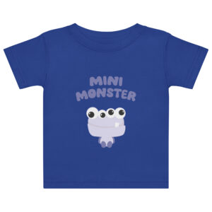 Mini Munchli blue shirt