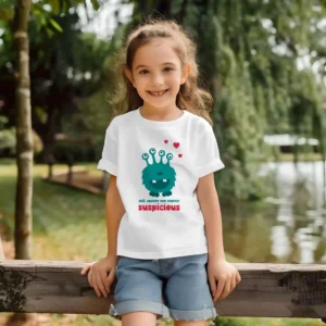 Slightly suspicious Funny Monster kids T-Shirt