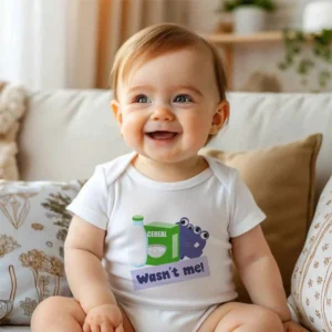 wasnt me baby bodysuit mockup