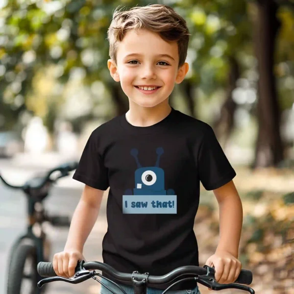 i saw that child t-shirt mockup