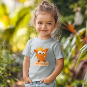 i run this crib toddler t-shirt mockup