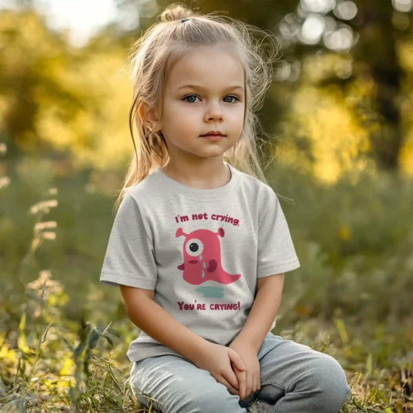 You’re Crying! Toddler T-Shirt mockup
